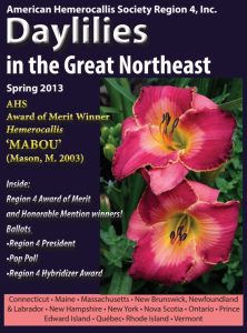 Daylilies in the Great Northeast Newsletter – Spring 2013