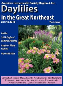 Daylilies in the Great Northeast Newsletter – Spring 2015