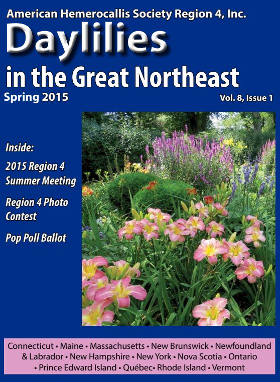 Daylilies in the Great Northeast Newsletter – Spring 2015