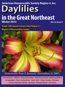 Daylilies in the Great Northeast Newsletter – Fall 2015