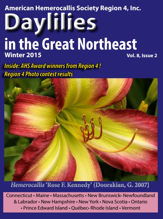 Daylilies in the Great Northeast Newsletter – Fall 2015