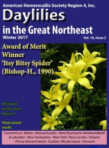 Daylilies in the Great Northeast Newsletter – Fall 2017