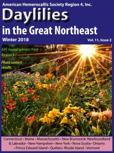 Daylilies in the Great Northeast Newsletter – Fall 2018