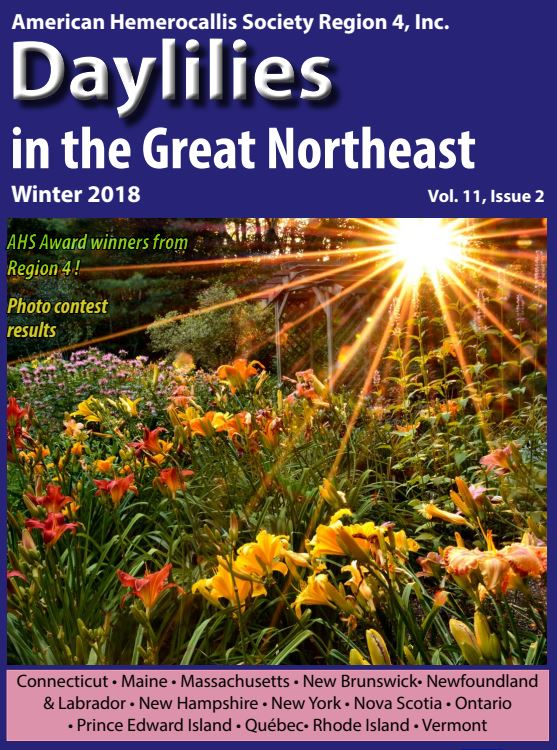 Daylilies in the Great Northeast Newsletter – Fall 2018