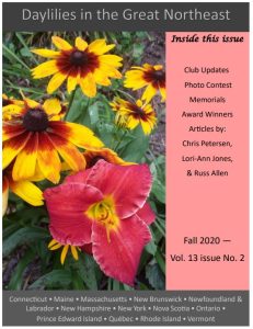 Daylilies in the Great Northeast Newsletter – Fall 2020