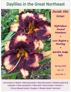 Daylilies in the Great Northeast Newsletter – Spring 2020