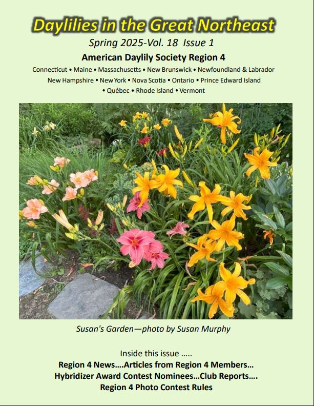 Daylilies in the Great Northeast Newsletter – Spring 2025