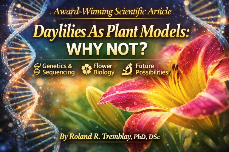 Best Scientific Article “Daylilies as Plant Models – Why not?” by Roland R. Tremblay – Fall 2014
