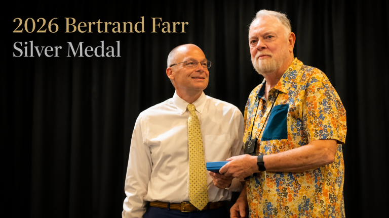 2026 Bertrand Farr Silver Medal, a lifetime achievement award for meritorious service in the field of daylily hybridizing: Rich Howard